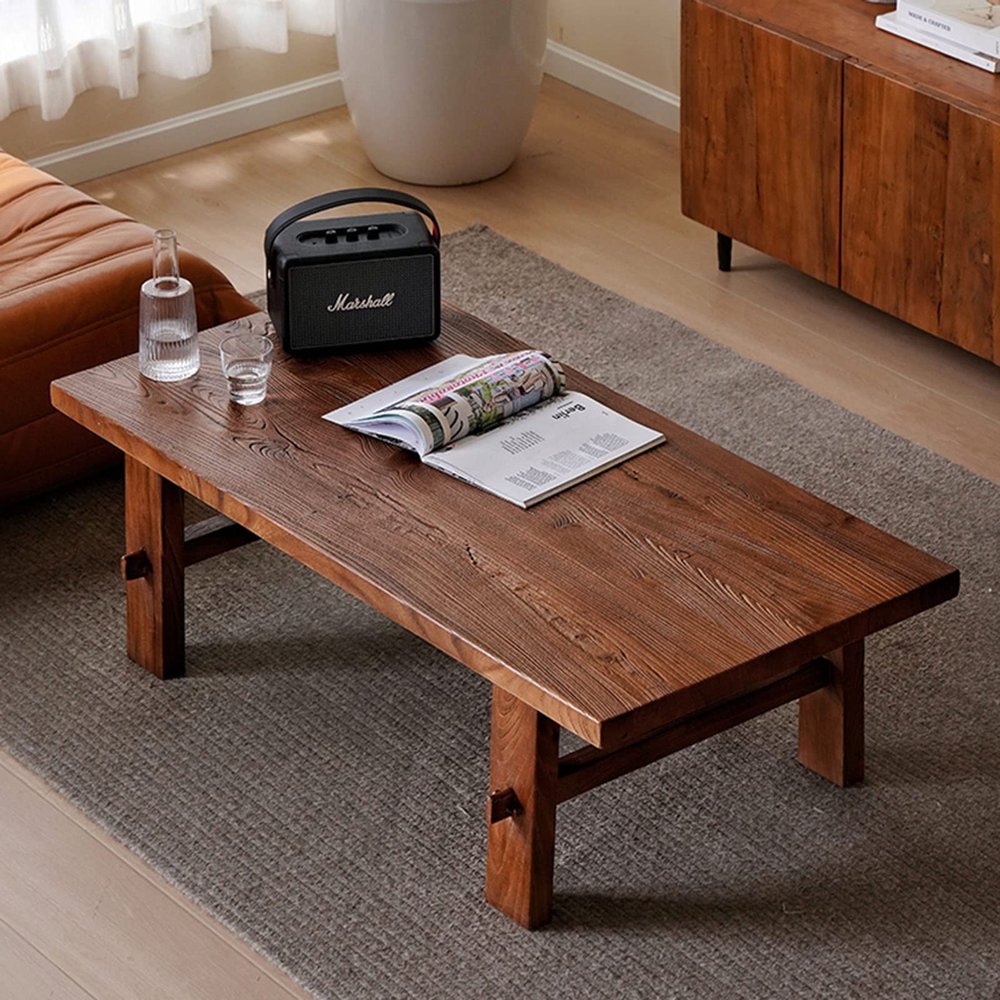 Tables Coffee Tables Solid Wood Coffee Tables Simple Old elm Wood Coffee Tables Home Balcony Coffee Tables Tatami Tables Home Low Tables Dining Tables Computer Tables