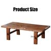 Tables Coffee Tables Solid Wood Coffee Tables Simple Old elm Wood Coffee Tables Home Balcony Coffee Tables Tatami Tables Home Low Tables Dining Tables Computer Tables view 2
