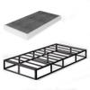 THEOCORATE 7 Inch Twin Box Spring, Metal High Profile Spring, Heavy Duty Mattress Foundation, Easy Clean Cover, Quiet, Non-Slip, Simple Assembly view 1