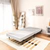 THEOCORATE 7 Inch Twin Box Spring, Metal High Profile Spring, Heavy Duty Mattress Foundation, Easy Clean Cover, Quiet, Non-Slip, Simple Assembly view 2