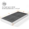 THEOCORATE 7 Inch Twin Box Spring, Metal High Profile Spring, Heavy Duty Mattress Foundation, Easy Clean Cover, Quiet, Non-Slip, Simple Assembly view 3