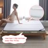 Double Single Japanese Floor Mattress Thicken Tatami Mat Sleeping Pad Foldable Roll Up Mattress for Camping Boys Girls Dormitory Mattress Pad Floor Bed Mattress Topper,Blue 5cm,Twin view 3