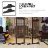 2pcs Screen Partition Wear-resistant Screen Feet Partition Holders Household Divider Stand Household Divider Bracket Household Divider Base Wear-resistant Divider Bracket view 4