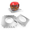 50PCS Candy Apple Box Base, Caramel Apple Box Inserts, Candy Apple Supplies view 1