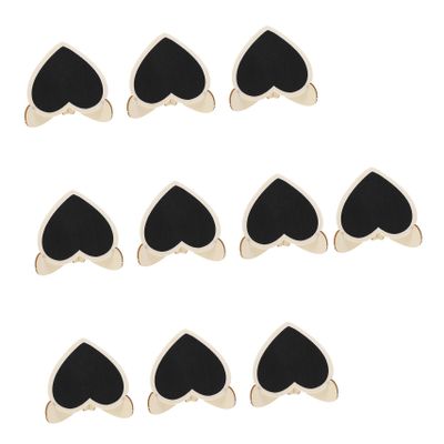 Tofficu 10pcs Mini for Tabletop Use Chalkboards for Weddings Events and Message Boards Creative Decorative Signs for Home Office and Crafting