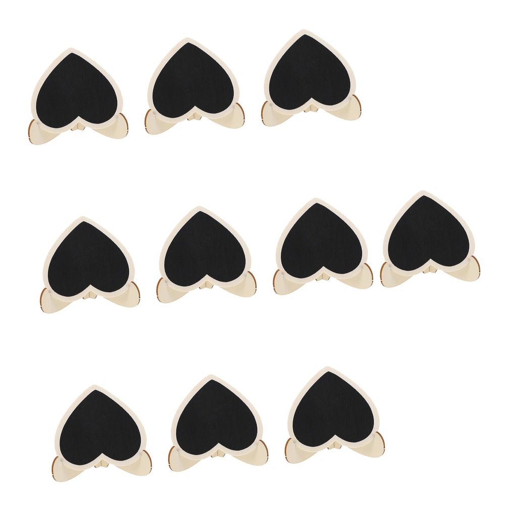 Tofficu 10pcs Mini for Tabletop Use Chalkboards for Weddings Events and Message Boards Creative Decorative Signs for Home Office and Crafting