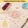 Suream 1300PCS Pearl Beads for Centerpieces, 8mm/0.31in No Hole Artificial Beads for Vase Filler, Jewelry Making, Table Scatter, Wedding Decoration, Makeup Holder, DIY Craft Projects, Pink view 3