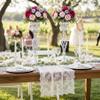 24in Metal Diamond Crystal Wedding Centerpiece Vases for Tables, Set of 2 Silver Versatile Tall Flower Holders Centerpiece Flower Stands for Wedding Party Reception Home Dcor view 2