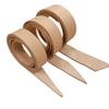 Leather Blank Belt - For Leather Earrings, Leather Wallets - 1.5-4mm Thickness Strap - DIY Sewing Fabric Vegetable Tanned Leather Strip (Thickness : 3.5-4mm, Width : 3.8mm) view 1