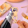 24Pcs Golden 75 Bottle Openers for 75th Birthday Party Favors Rhinestones Decorations for Wedding Anniversary Gifst Souvenrs or Keepsaks for Guests view 4