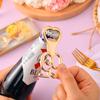 24Pcs Golden 65 Bottle Openers for 65th Birthday Party Favors Rhinestones Decorations for Wedding Anniversary Gifst Souvenrs or Keepsaks for Guests view 4