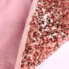 LJFMDLN Christmas Tree Stand, 24 Inch Pink Sequins Glitter Christmas Tree Collar, Tree Skirt Stand Cover for Party Decor view 2