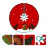 LJFMDLN Christmas Tree Skirt, 40 Inch Non-Wovens Xmas Tree Skirt Ornament Base Cover Mat for New Year Party view 3