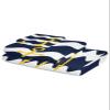 3 Piece Bath Towel Set, Yellow Ocean Anchor Luxury Towels Set for Bathroom Soft Bath Shower Towels Absorbent Bathroom Towels Set ( 1 Bath Towel, 1 Hand Towel, 1 Washcloth ) Navy Blue White Ripple view 2