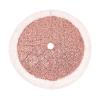 LJFMDLN Christmas Tree Skirt, 36 Inch Fluffy Sequin Tree Dress Mat Shining Rug for Xmas Trees Ornaments (Color : Pink) view 1