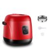 Rice Cooker - Rice Cooker With Steamer Basket, Electric Rice Cooker & Rinse Basket, Portable Mini Rice Cooker, Nonstick, 15 Minutes Fast Cooking, Re-heating, Keep Warm, For 2-4 People (Color : Red) view 1