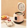 Rice Cooker - Rice Cooker With Steamer Basket, Electric Rice Cooker & Rinse Basket, Portable Mini Rice Cooker, Nonstick, 15 Minutes Fast Cooking, Re-heating, Keep Warm, For 2-4 People (Color : Red) view 4
