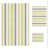3 Piece Bath Towel Set, Yellow White and Gray Stripes Lines Geometric Texture Luxury Towels Set for Bathroom Soft Bath Shower Towels Absorbent Bathroom Towels Set(1Bath Towel,1Hand Towel,1Washcloth) view 1