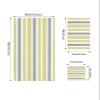 3 Piece Bath Towel Set, Yellow White and Gray Stripes Lines Geometric Texture Luxury Towels Set for Bathroom Soft Bath Shower Towels Absorbent Bathroom Towels Set(1Bath Towel,1Hand Towel,1Washcloth) view 4