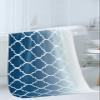3 Piece Bath Towel Set, Moroccan Style Blue Gradient Geometric Texture Luxury Towels Set for Bathroom Soft Bath Shower Towels Absorbent Bathroom Towels Set ( 1 Bath Towel, 1 Hand Towel, 1 Washcloth ) view 3