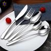 80 Piece Silverware Set for 16 Cutlery Sets 18/10 Stainless Steel Heavy Flatware Sets Nice Weight Delicate Knifes Forks Spoons Set Durable Home Kitchen Restaurant Hotel Tableware Utensils Sets view 1