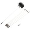 1set Chimney Cleaning Brush Dryer Vent Cleaning Tool for Soot Removal Rods Brush Head for Home Use and Chimney Maintenance view 1