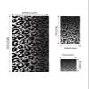 3 Piece Bath Towel Set, Ombre Leopard Print Luxury Towels Set for Bathroom Soft Bath Shower Towels Absorbent Bathroom Towels Set ( 1 Bath Towel, 1 Hand Towel, 1 Washcloth ) Animal Skin Black Gray view 4