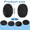 Janmercy 10 Pcs Fracture Walking Boot Cover Recovery Shoes Covers Waterproof Rain for Walking Boot Brace Orthopedic Cover with Rubber Sole Reusable(Large) view 2