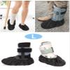 Janmercy 10 Pcs Fracture Walking Boot Cover Recovery Shoes Covers Waterproof Rain for Walking Boot Brace Orthopedic Cover with Rubber Sole Reusable(Large) view 3