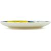 Polmedia Polish Pottery Dessert Plate UNIKAT - Yellow Daffodils Pattern Handmade in Boleslawiec Poland + Certificate of Authenticity view 3
