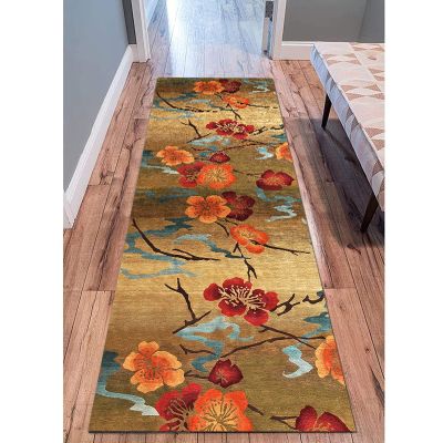 GRAPKS Runners Rug for Hallway Non-Slip, Washable Long Carpet Runner for Kitchen Corridor Passage Floor Mat 100cm/1.5m/2m/2.5m/300cm/350cm/4m/5m/6m Length (Size : 2 ft x 19.7 ft)