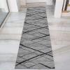 Runner Rug for Hallway, Modern Gray Washable Corridor Carpet Runner Non-Slip Bedroom Area Rug Mat 1m/1.5m/2m/2.5m/3m/3.5m/4m/4.5m/5m/6m Long Carpets (Size : 2 ft x 13.1 ft) view 1