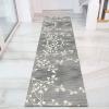 GRAPKS Runners Rug for Hallway Non-Slip, Modern Grey Carpet Corridor Kitchen Doorway Carpet Runner Mat Washable Bedroom Area Rug 60cm/70cm/80cm/100cm Wide (Size : 2.3 ft x 3.3 ft) view 1