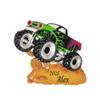 2025 Monster Truck Christmas Ornament High-Speed Holiday Decoration for Kids & Car Lovers Premium Collectible Ornament for Racing Fans & Adrenaline Seekers (Monster Truck Green) view 1