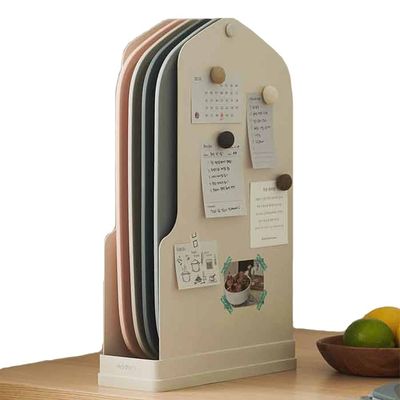 It likes ODORI Index TPU Cutting Board Set with a Stand 9.44 x 15.15 (in)