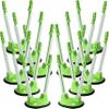 12 Pack Baggy Rack Stand Adjustable Freezer Bag Holder Stand Ziplock Bag Holder for Filling With No Food Spills or Kitchen Mess (Green) view 1