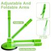 12 Pack Baggy Rack Stand Adjustable Freezer Bag Holder Stand Ziplock Bag Holder for Filling With No Food Spills or Kitchen Mess (Green) view 3