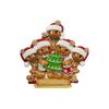 2024 Personalized Christmas Tree Ornament for Family - Nostalgic Gingerbread Family of 5 Ornament Customized Ornament-Keepsake for Family-Free Customization view 2