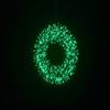 2' Green Micro LED Wreath with Green Frame view 1