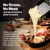Swissmar Geneva Raclette Grill with Reversible Cast Aluminum Grill Top - Perfect for outdoor & Indoor Electric Raclette Grill & Griller - Barbeque Bonding - 8-Person view 4