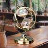 Hourglass Sand Timer 15/30/60 Minutes, Sand Clock Sand Watch Metal Rotating Sandglass Timer Sand for Christmas Gifts Wedding Home Desk Office Classroom Decor,15min view 2