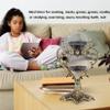 Jayiaine Hourglass Sand Timer 15/30/60 Minutes, Sand Clock Sand Watch Metal Rotating Sandglass Timer Sand Wedding Home Desk Office Classroom Decor,A 15min view 4