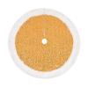 LJFMDLN Christmas Tree Skirt, 36 Inch Fluffy Sequin Tree Dress Mat Shining Rug for Xmas Trees Ornaments (Color : Gold) view 1