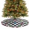 Christmas Tree Skirt Race Car Xmas Tree Mat Base Cover for Home Holiday Party Decoration 36"x36" view 4