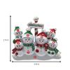 2024 Personalized Christmas Tree Ornament for Family - North Pole Snowman Family of 6 Ornament Customized Ornament-Keepsake for Family-Free Customization view 3