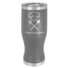 LaserGram 14oz Vacuum Insulated Pilsner Mug, Chef Hat, Personalized Engraving Included (Gray) view 1