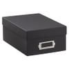Simply Tidy Photo Storage Box - Store and Protect Pictures, Documents, and Prints - Black, Bulk 12 Pack view 4