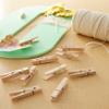 12 Packs: 30 ct. (360 Total) Natural Brown Medium Clothespins by Recollections view 2