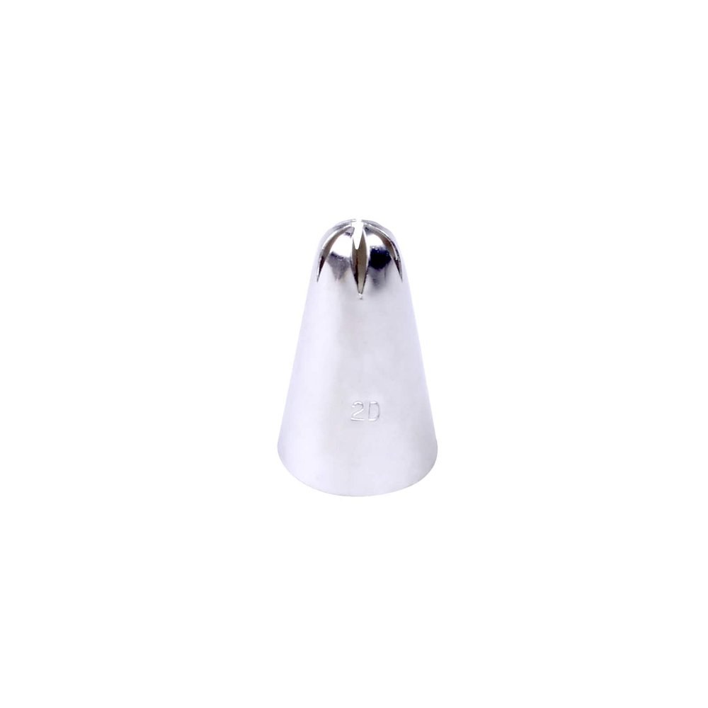 Celebrate It Drop Flower Decorating Tip No. 2D, 24 Pack