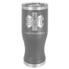 LaserGram 14oz Vacuum Insulated Pilsner Mug, EMT Emergency Medical Technician, Personalized Engraving Included (Gray) view 1